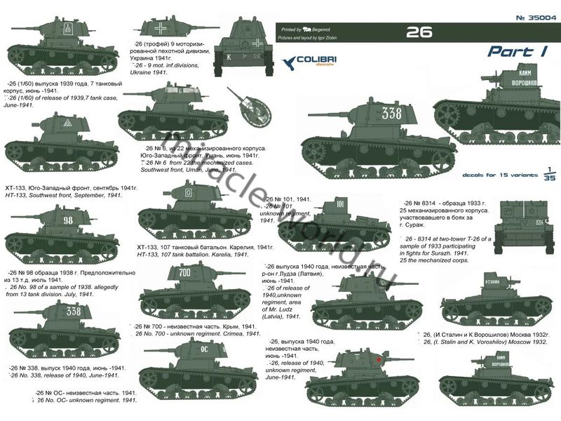 ARK Models КВ-1 образца 1941 года (поздняя версия), Советский тяжёлый танк, Сбор